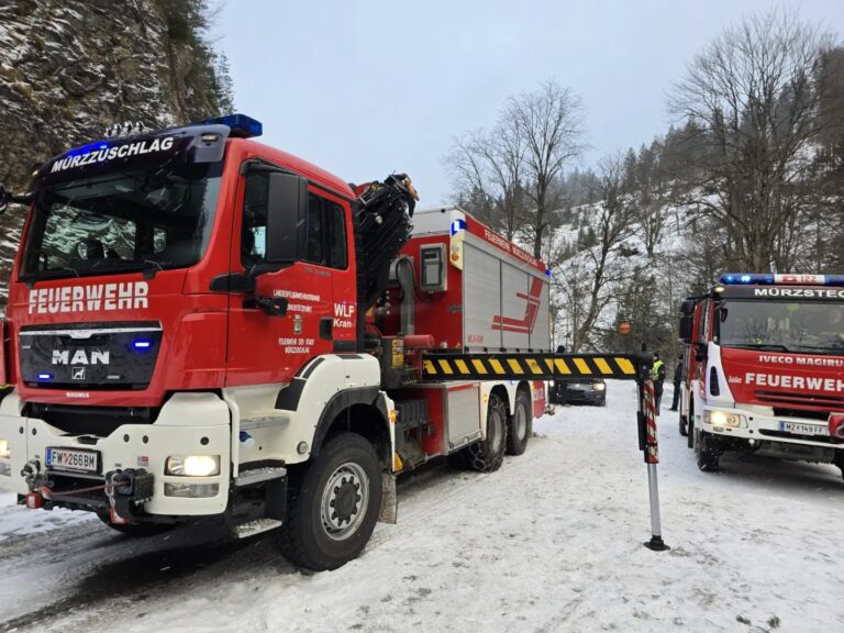 Mehr über den Artikel erfahren Fahrzeugbergung in Mürzsteg